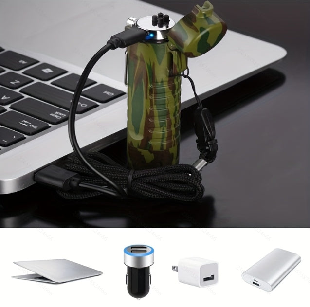 Multifunctional Led Electric Arc Lighter With Digital Screen and Led Light