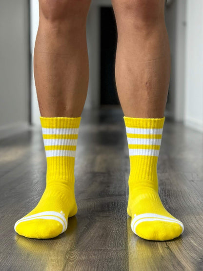 Organic Cotton Lite Crew Sock - Sunrise Session