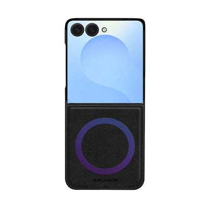 Lucas Series Premium Leather Compatible with Samsung Flip 7 2025 Case