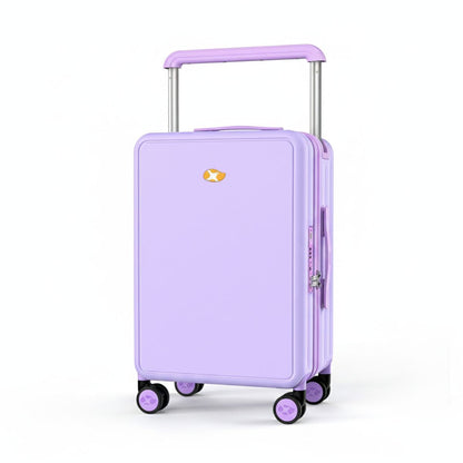 Carry On Luggage - Hard Shell Hand Cabin Suitcase  | Lumo One | Lavender Purple | 56 cm