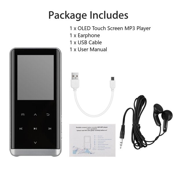 MP3 Player 16GB Bluetooth 4.2 - The Shopsite