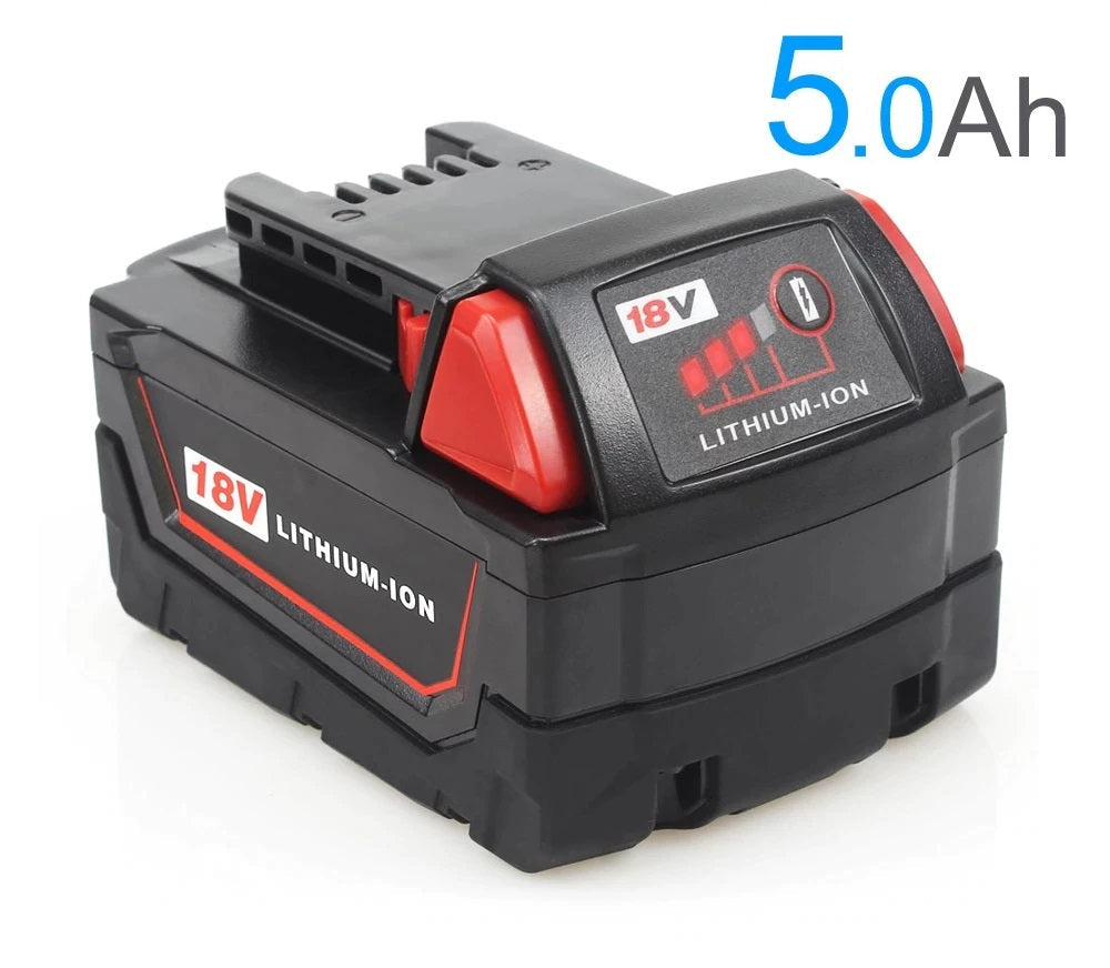 Compatible Replacement Milwaukee Battery M18 18V 5Ah Battery
