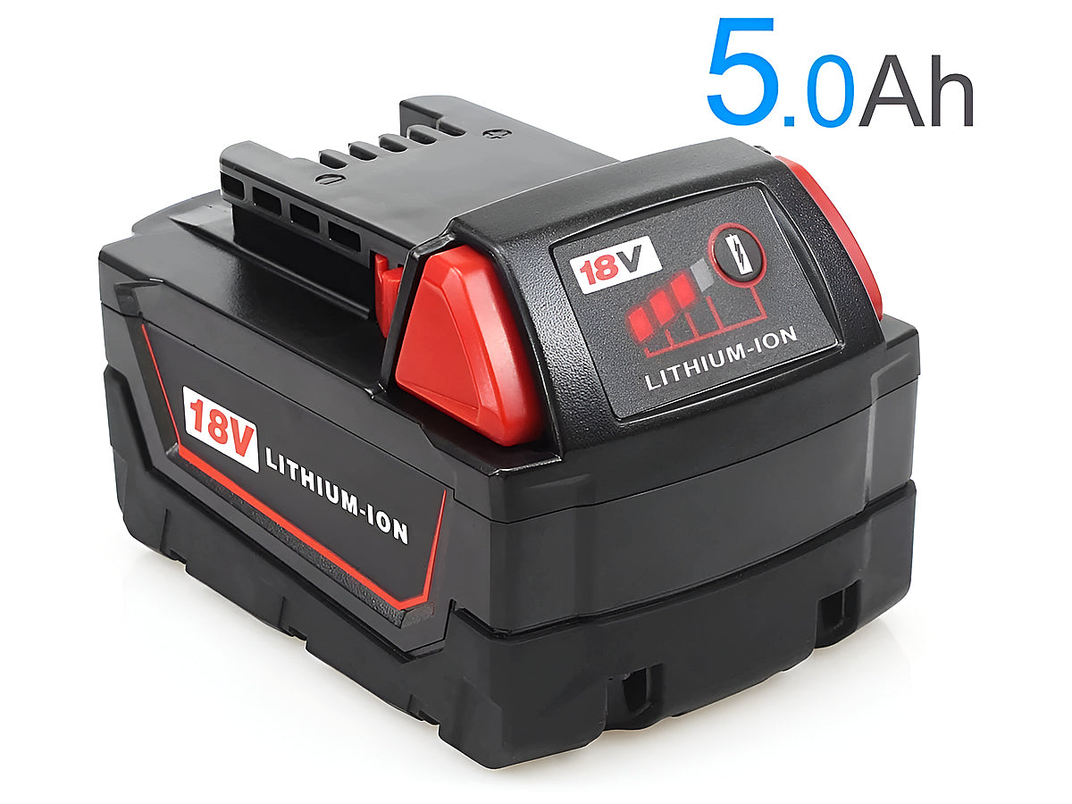 Compatible Replacement Milwaukee Battery M18 18V 5Ah Battery