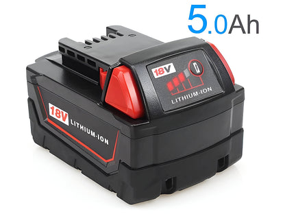 Compatible Replacement Milwaukee Battery M18 18V 5Ah Battery