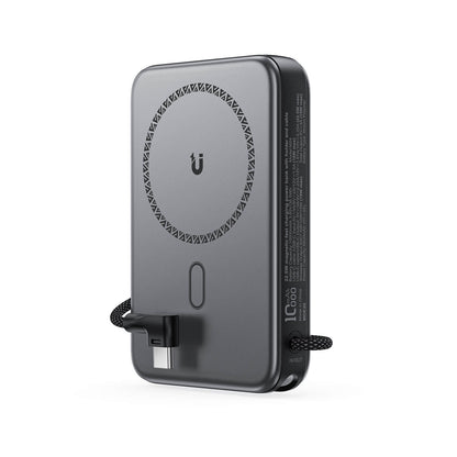 Acefast 10000mAh MagSafe Wireless Power Bank Built in Type-C Cable and Stand M24