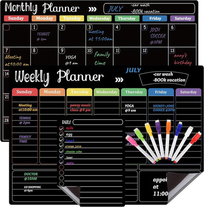 Magnetic Fridge Calendar Planner