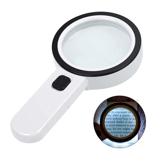 30X handheld magnifier
