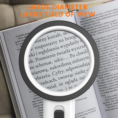 LED illuminated magnifier