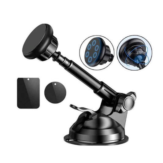 Car Phone Holder Long Arm Suction Cup Phone Holder For Car Dashboard Windshield Air Vent Hands Free Clip - The Shopsite