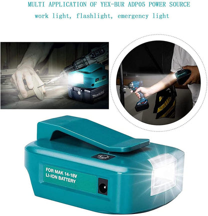portable Makita battery charger