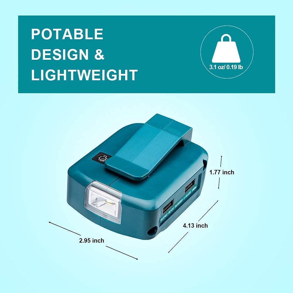 Makita battery USB adapter