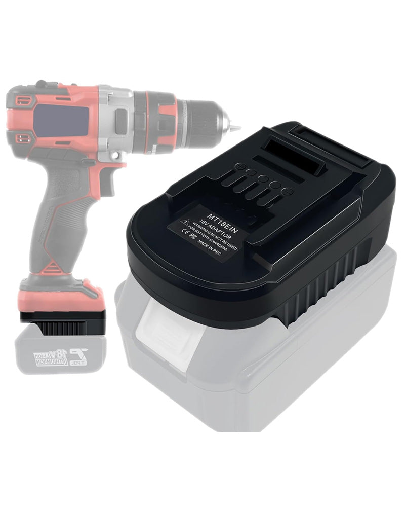 18V lithium battery adapter