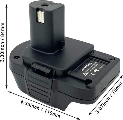 ABS plastic battery adapter