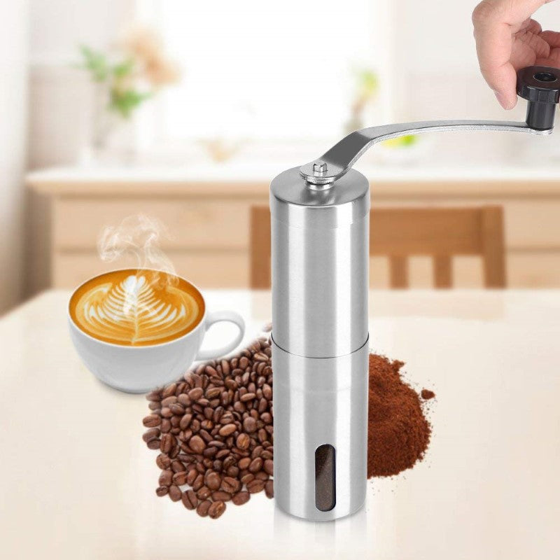 coffee grinder with crank