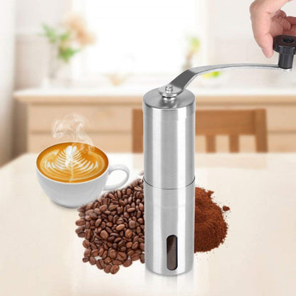 coffee grinder with crank