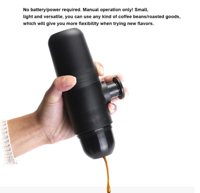 Portable Hand-Pressed Espresso Coffee Machine Coffee Maker - The Shopsite