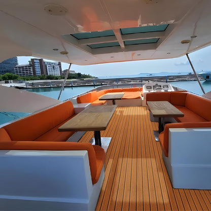 DIY install boat flooring mat