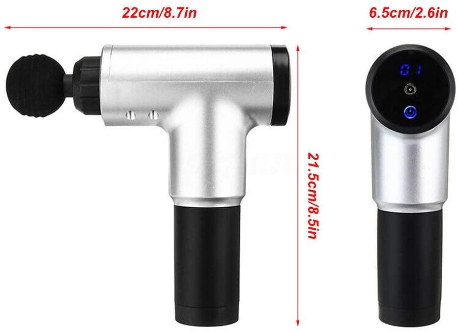 Massage Gun Handheld Muscle with 4 Massage Heads - The Shopsite