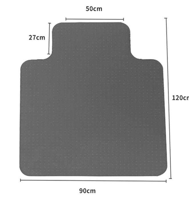 Chair Mat PVC Mat Carpet Floor Protector - The Shopsite
