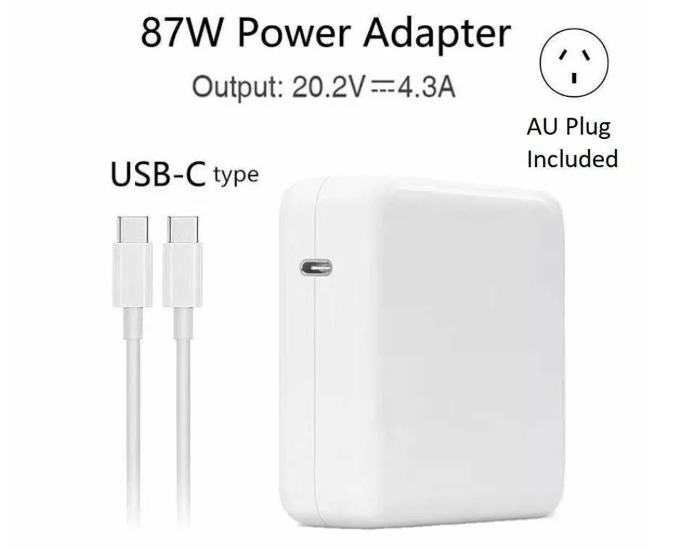 Replacement MacBook iPad Charger 87W USB-C