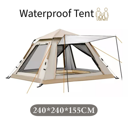 Camping Tent With Canopy