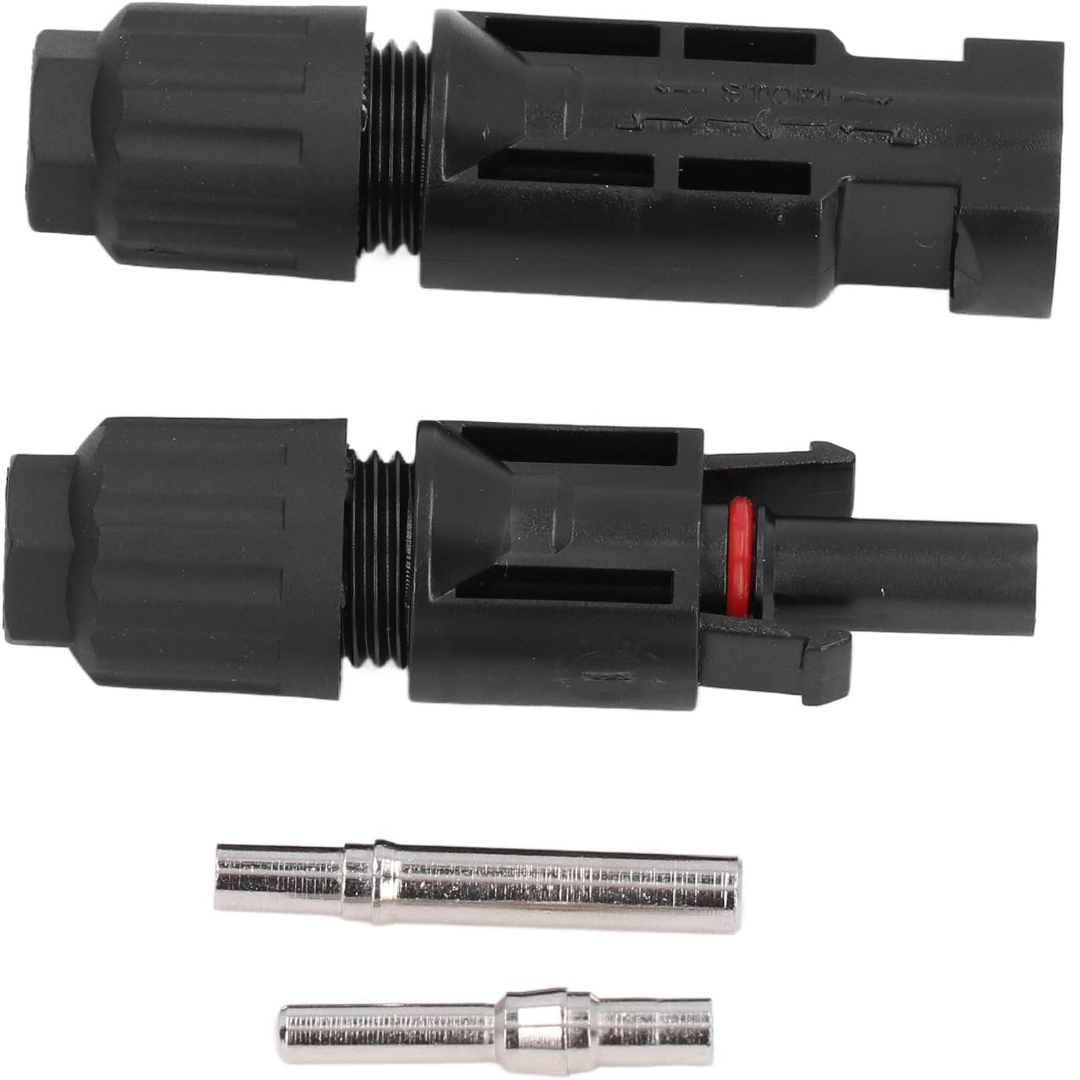 6 Pair MC4 Solar Panel Connectors Male Female