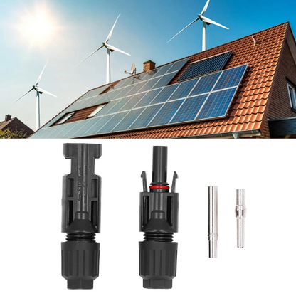 6 Pair MC4 Solar Panel Connectors Male Female