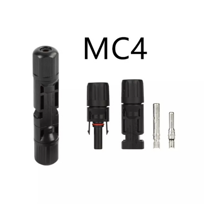1 Pair MC4 Solar Panel Connectors Male Female