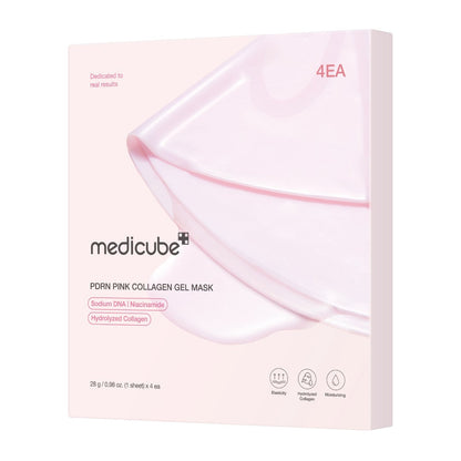 Medicube PDRN Pink Collagen Gel Mask - 4 Pack