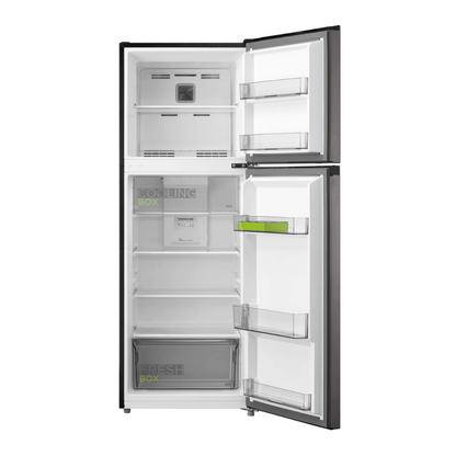 236L Top Mount Fridge Freezer  3 Years Warranty - Jazz Black