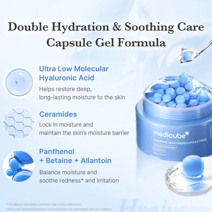 Medicube Hyaluronic Moisturizing Capsule Cream