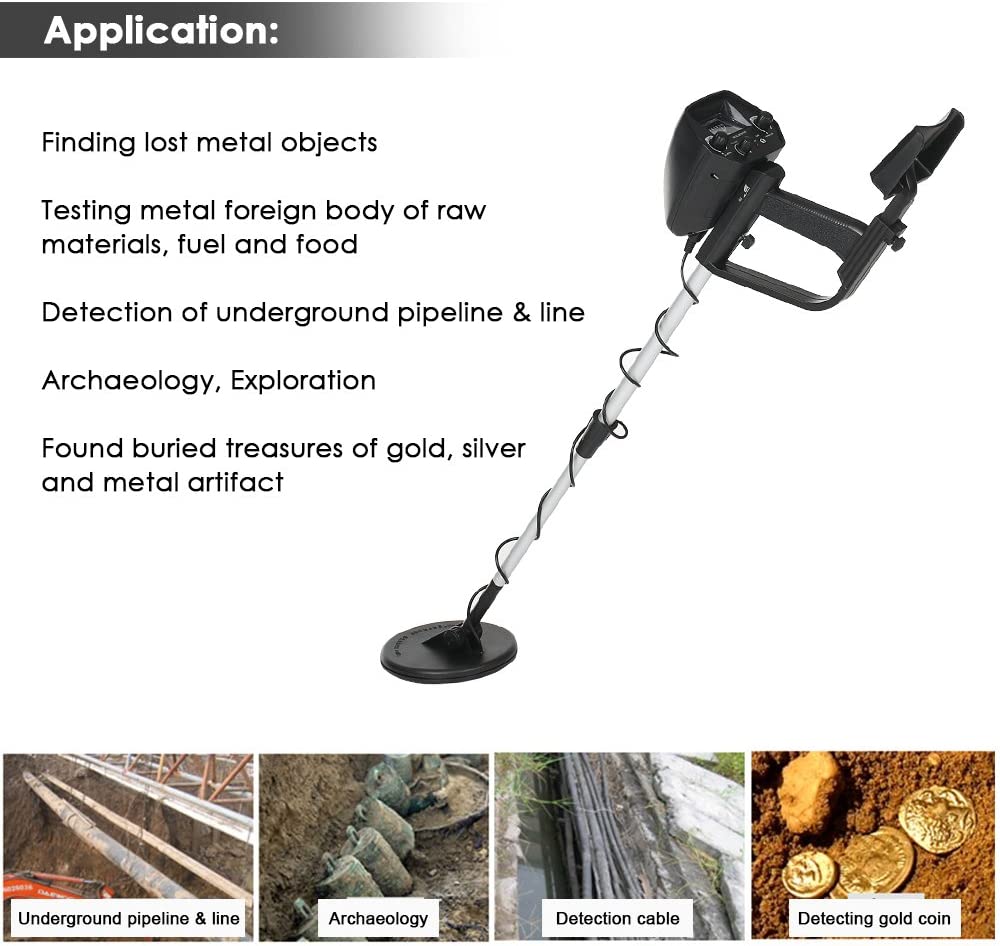 Metal detector armrest