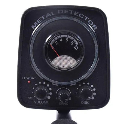 Metal detector with LED panel