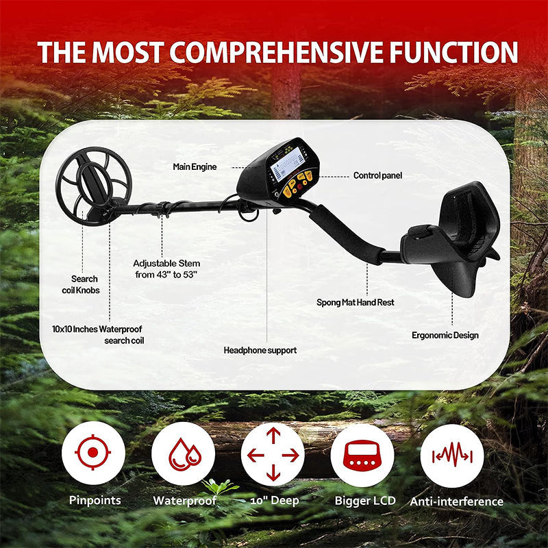 metal detector waterproof coil