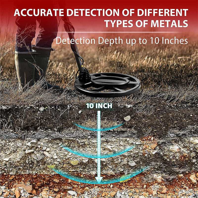 metal detector target ID display