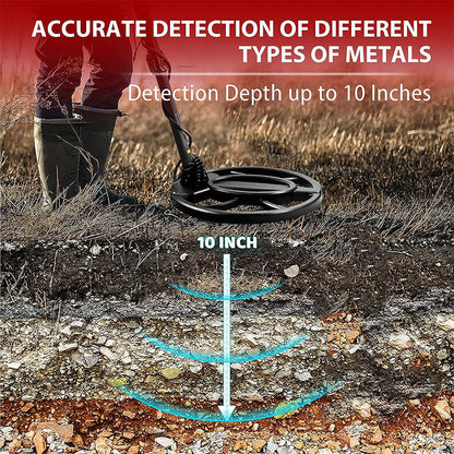 metal detector target ID display
