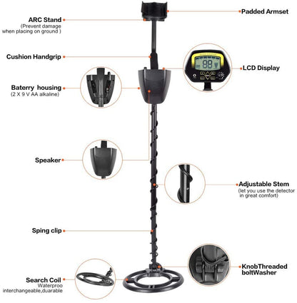 MD3030 push button controls