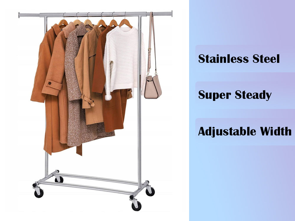 easy assemble garment rack