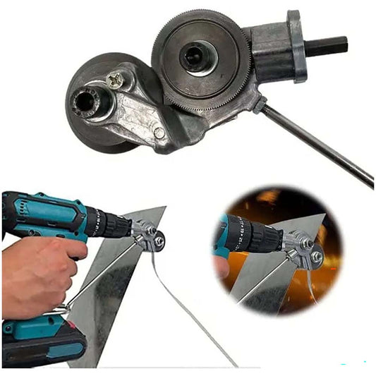 Metal Nibbler Roofing Iron Sheet Cutter Cordless Drill Attachment