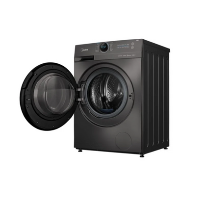 Midea 10 KG Steam Wash Front Load Titanium Washing Machine With Wi-Fi - Titanium