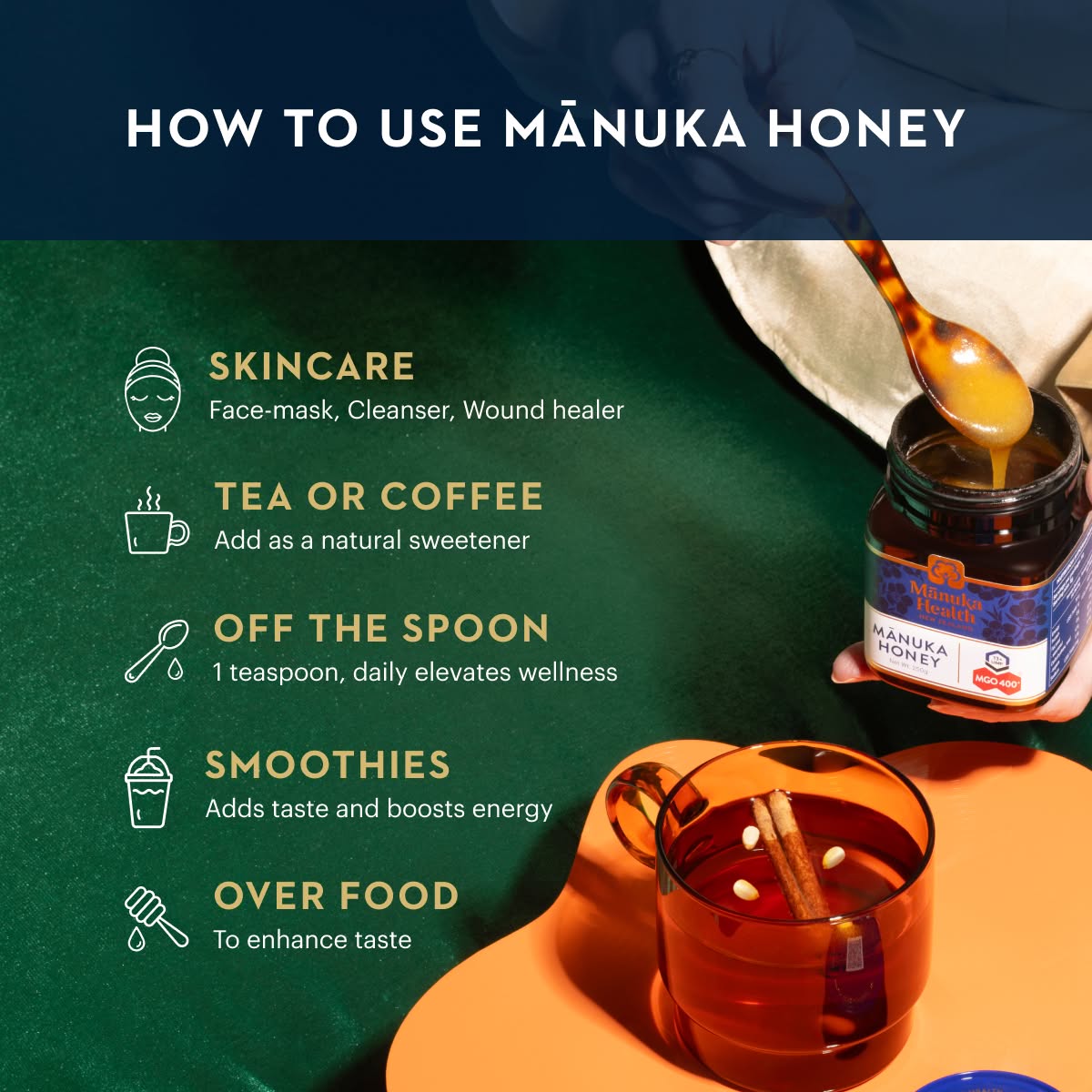 Original MGO 263+ Manuka Honey NZ