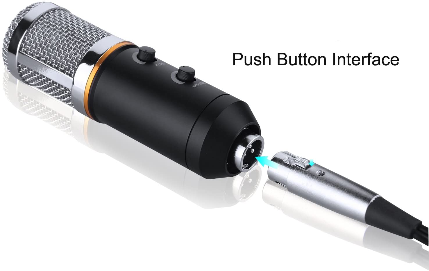 Usb Microphone with Shock mount stand - The Shopsite