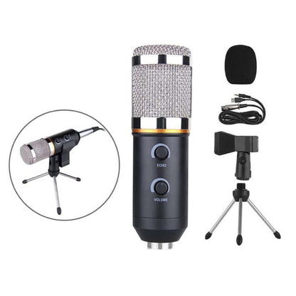 Desktop microphone stand black