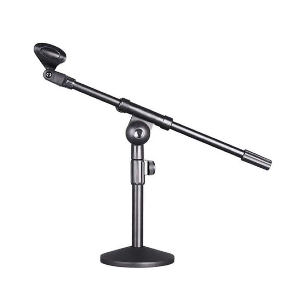 Desktop microphone stand black