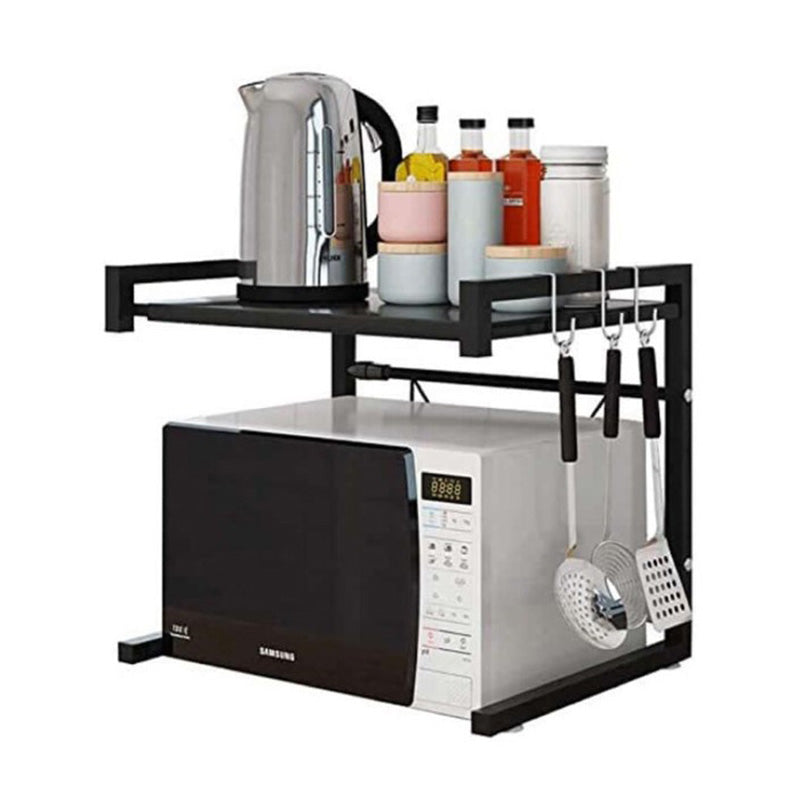 Microwave Oven Rack Stand Storage Cabinet Organizer - The Shopsite