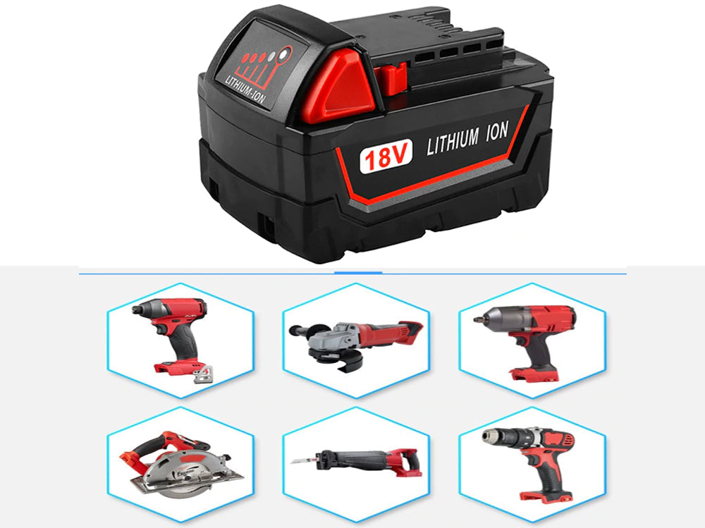 Portable battery for tools
