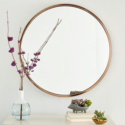 Round Wall Mirror Bathroom Mirror 60CM