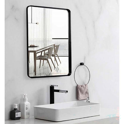 Bathroom LED Mirror Round Frameless 50X70CM