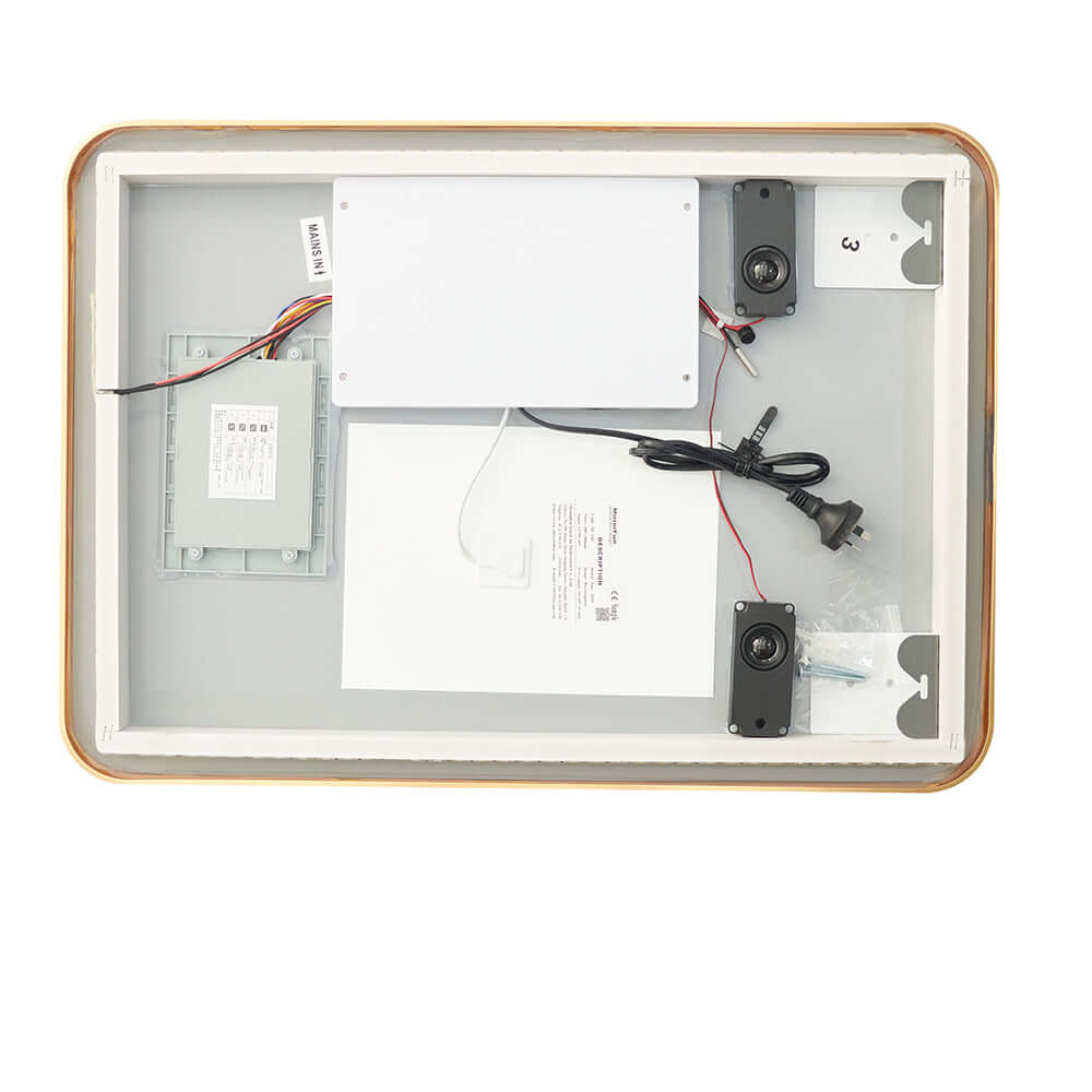 Mirror with Bluetooth audio