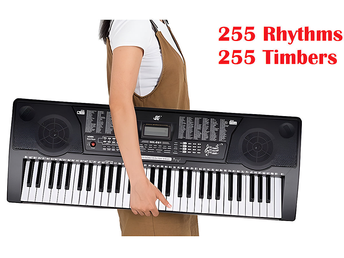 Electronic Piano Keyboard Piano with Stand Headphone and Stool